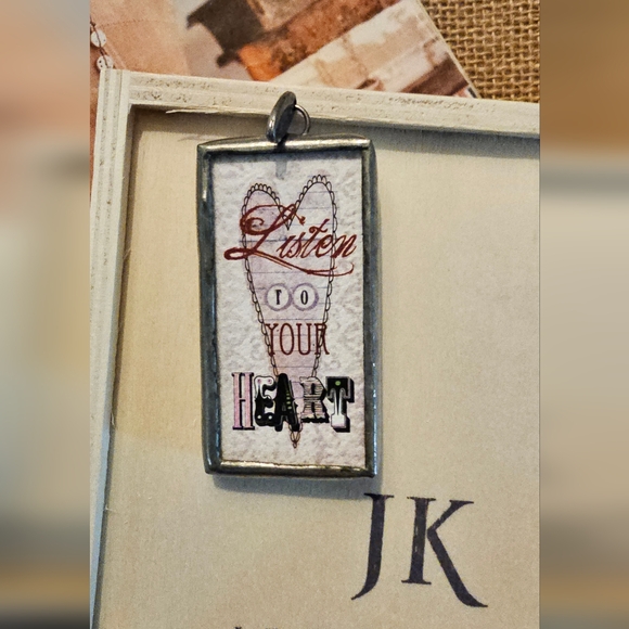 Jewel Kade Red Heart Pendant Necklace - Picture 4 of 5